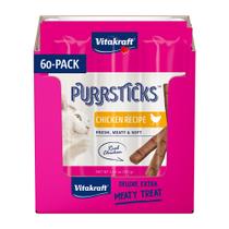 Petiscos para Gatos Vitakraft PurrSticks de Frango 60 Unidades Petiscos para Gatos Vitakraft PurrSticks de Frango 60 Unidades