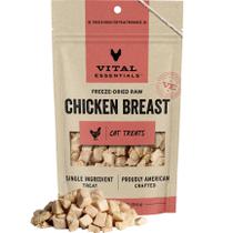 Petiscos para Gatos Vital Essentials - Frango Liofilizado (60g)