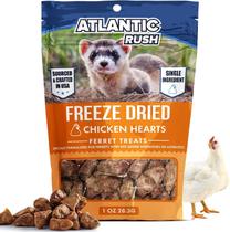 Petiscos para pequenos animais Atlantic Rush de frango liofilizado 28 g Petiscos para pequenos animais Atlantic Rush de frango liofilizado 28 g