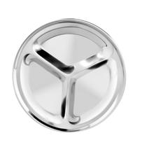 Petisqueira 3 Divisões em Inox Linha Classic 24cm p/ Petisco