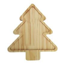 Petisqueira Árvore De Natal Para Frios Aperitivos Mesa Posta Madeira Pinus Decoração