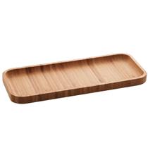 Petisqueira Bandeja Retangular de Bambu 28x11cm Prato Salgados Porta Petisco Hire Lyor Multiuso Petisqueira Bandeja Retangular de Bambu 28x11cm Prato Salgados Porta Petisco Hire Lyor Multiuso