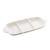 Petisqueira Butterfly Flower de Porcelana Branco Petisqueira Butterfly Flower de Porcelana Branco