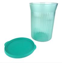 Petisqueira Canelada Mate Redonda 630Ml Verde