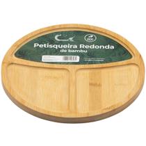 Petisqueira circular c/ 3 divisórias - casavita
