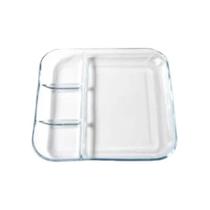 Petisqueira com Divisorias 23*23 cm N244525-4 - Quanhe