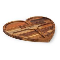 Petisqueira Coração 4 Divisorias 35X30Cm Tecawood Petisqueira Coração 4 Divisorias 35X30Cm Tecawood