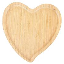 Petisqueira Coração em Bambu 23x21cm CO0546996 - Fratelli