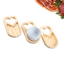 Petisqueira Coração Petisqueira com Ramequim