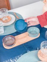 Petisqueira de Bambu com Bandeja 3 Potes Petisqueira de Bambu com Bandeja 3 Potes