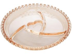 Petisqueira de Cristal Redonda Lyor Coração Petisqueira de Cristal Redonda Lyor Coração