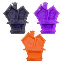 Petisqueira de Halloween Casa Assombrada - 3 Unidades Petisqueira de Halloween Casa Assombrada - 3 Unidades