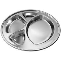 Petisqueira de inox com divisórias 29 cm