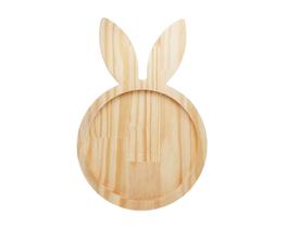 Petisqueira de Madeira Coelho Easter Pinus Wolff - Rojemac