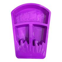 Petisqueira de Plástico Lápide RIP Halloween