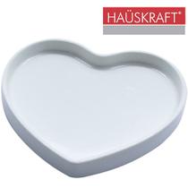 Petisqueira De Porcelana Coração Hearth Hauskraft 300ml 22,5x21,5x2,5cm