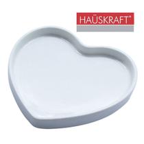 Petisqueira De Porcelana Coração Hearth Hauskraft 60ml 12,8x12,2x1,5cm - KOPECK - Petisqueira Coração