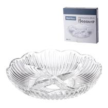 Petisqueira de Vidro 18cm com 4 Divisórias Fratelli Servir Cozinha Mesa posta Decoração Petisqueira de Vidro 18cm com 4 Divisórias Fratelli Servir Cozinha Mesa posta Decoração