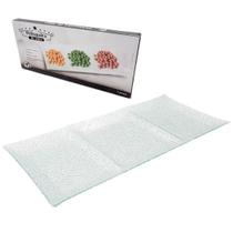 Petisqueira de Vidro Retangular 39x18cm - CIM