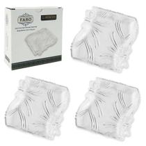 Petisqueira de vidro retangular faro hercos com 3 pecas 14x13,5cm na caixa - MACRO Petisqueira de vidro retangular faro hercos com 3 pecas 14x13,5cm na caixa - MACRO