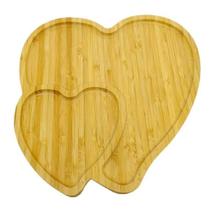 Petisqueira em Bambu Natural Alma Gemea 27x27x1,5cm - BM36 Petisqueira em Bambu Natural Alma Gemea 27x27x1,5cm - BM36