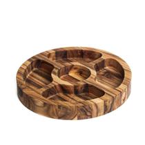 Petisqueira em madeira Monte Novo Maia 25x25x3,5cm