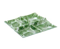Petisqueira em Vidro com 4 divisórias para Montar ou Decorar Mesa