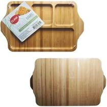 PETISQUEIRA GAMELA DE BAMBU RETANGULAR 27,5cmX17,5cm