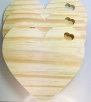 Petisqueira Kit 3 corações