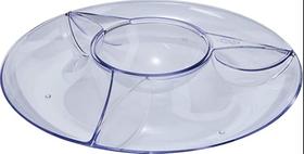 Petisqueira Luna Acrílico 30cm - OU