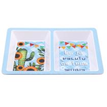 Petisqueira Melamina Junina 20x15cm CV245257 PlayFun Petisqueira Melamina Junina 20x15cm CV245257 PlayFun