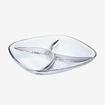 Petisqueira Milão com 04 Divisoes, Ruvolo, Incolor Klassiskglass Petisqueira Milão com 04 Divisoes, Ruvolo, Incolor Klassiskglass
