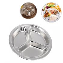 Petisqueira Mini Porta Molhos Molheira Aço Inox 3 Divisões Petisqueira Mini Porta Molhos Molheira Aço Inox 3 Divisões