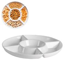 Petisqueira Para Frios 5 Divisórias 28cm Le Chef Código 1801 Paramount Plásticos