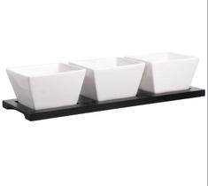Petisqueira Porcelana 4 Peças Pcln-030 Haüskraft Petisqueira Porcelana 4 Peças Pcln-030 Haüskraft