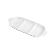 Petisqueira Porcelana c/ 3 divisórias