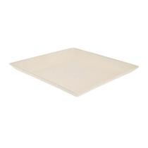 Petisqueira prato quadrado 24x24cm fundo Marfim Petisqueira prato quadrado 24x24cm fundo Marfim