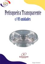 Petisqueira transparente 4 divisórias c/05 unid - Galvanotek - salgadinhos, azeitonas (10015931) Petisqueira transparente 4 divisórias c/05 unid - Galvanotek - salgadinhos, azeitonas (10015931)