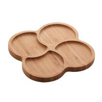 Petisqueira Travessa de Bambu Decorativo 19,5cm Istambul - Rio Home