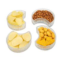 Petisqueira Vidro 27cm Gourmet Transparente Para Frios Castanhas Happy Hour Petisqueira Vidro 27cm Gourmet Transparente Para Frios Castanhas Happy Hour