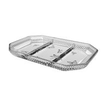 Petisqueira Vidro 4 Divisórias Redonda Porta Petiscos 18,5cm Servir Petiscos E Frios Decorativo Petisqueira Vidro 4 Divisórias Redonda Porta Petiscos 18,5cm Servir Petiscos E Frios Decorativo