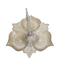 Petisqueira Vidro Âmbar 3 Potes + Suporte Petisqueira Vidro Âmbar 3 Potes + Suporte