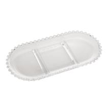Petisqueira Wolff Pearl de Cristal 30cm x 15cm x 2cm