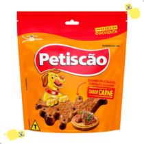 Petisquinho Mastigável Carne Petiscão Pacote 1Kg