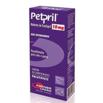 Petpril 10 mg 30 Comprimidos Vasodilatador Agener União