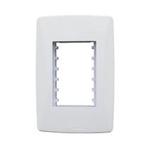 Petra Placa Para 3 Módulos Mectronic 82003