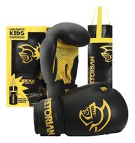 Petrorian kit saco de pancada 50cm + luva