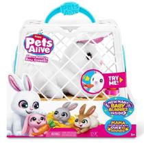 Pets Alive Mamãe Coelha Mama BUNNY Surprise Candide