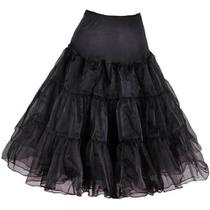 Petticoat Malco Modes Vintage Rockabilly Tutu SMD Black Women Petticoat Malco Modes Vintage Rockabilly Tutu SMD Black Women