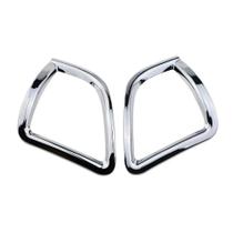 Peugeot 2008 2014-2019 Abs Chrome Traseiro Luz De Nevoeiro Quadro Adesivos 2 Peças Decoração Do